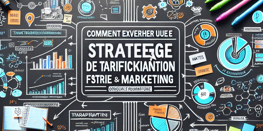 Comment Laborer Une Strat Gie De Tarification Et Marketing Gagnante